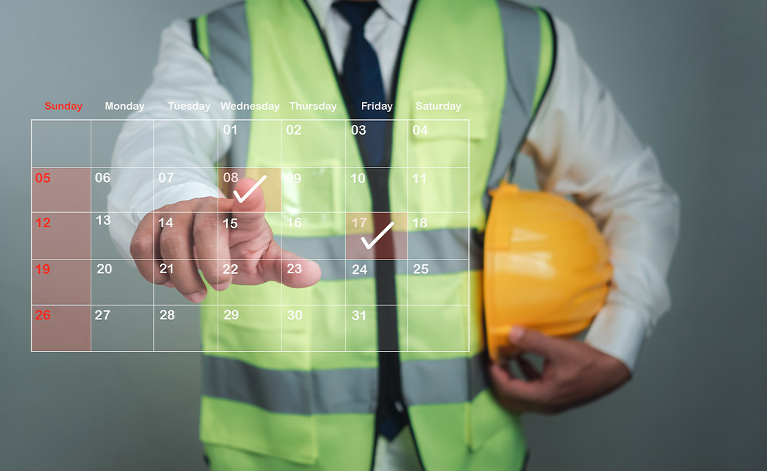 constructor calculating and checking calendar